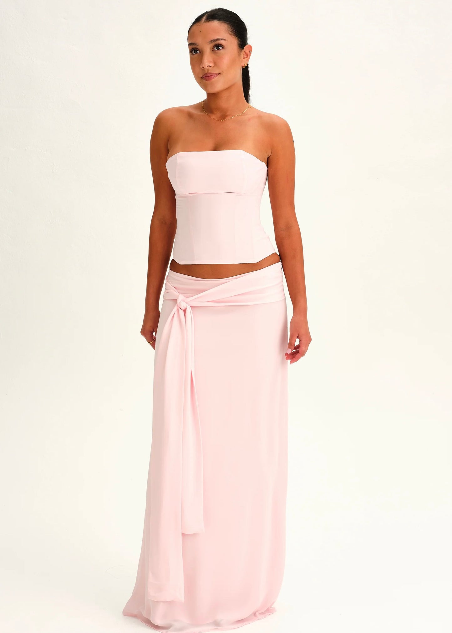Dear Frankie The Label Charlotte Set in Ballerina Pink