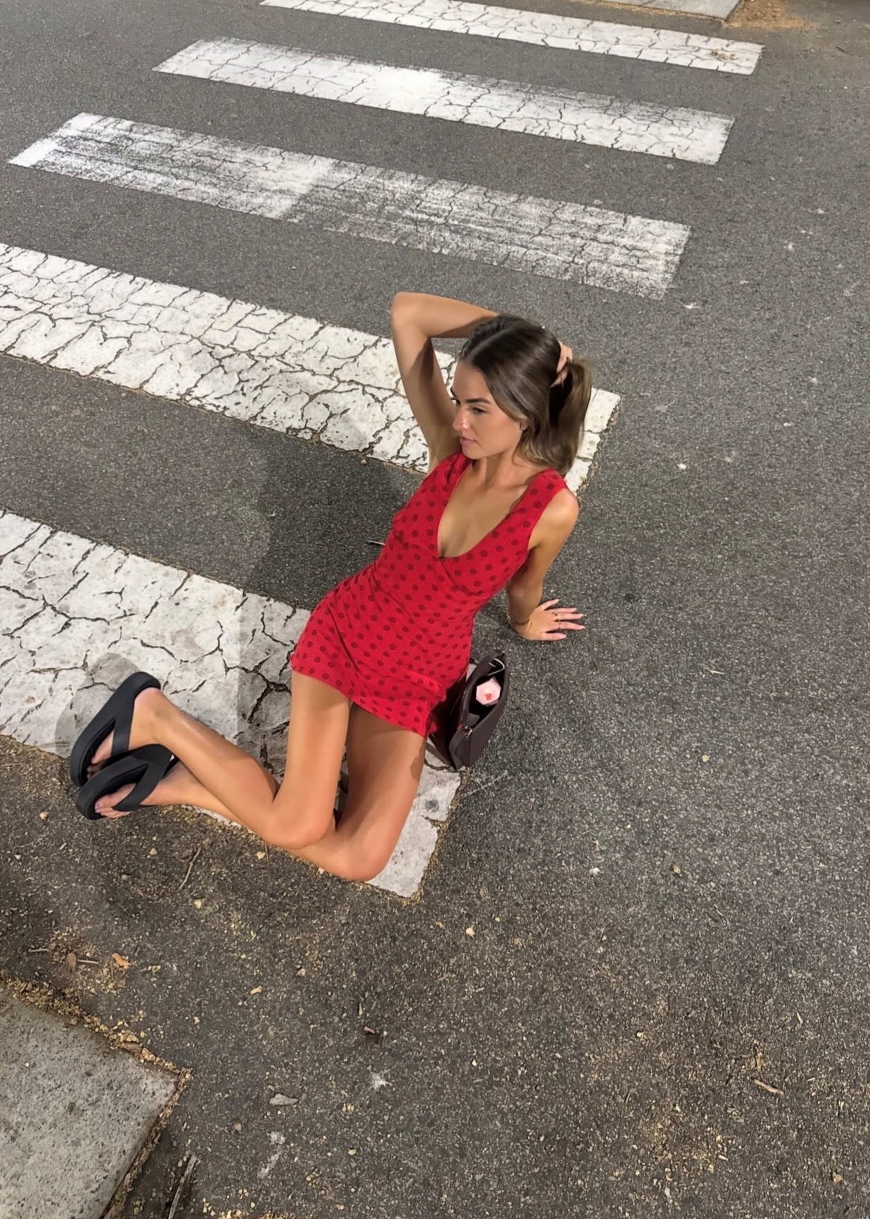 Dear Frankie/Sabelle The Label Margot Mini in Scarlet
