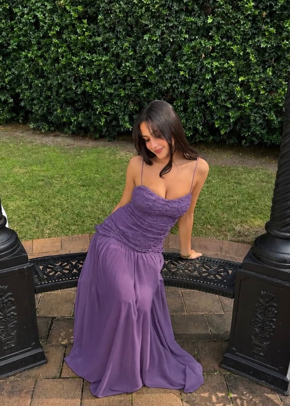 Jefre Sei Renata Dress in Violet