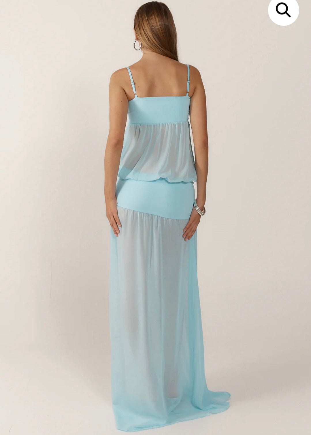 Ance Gria Romeo Gown in Aqua