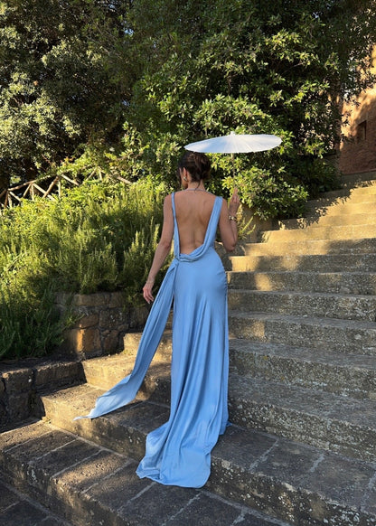 Arcina Ori Darcy Dress in Sky Blue