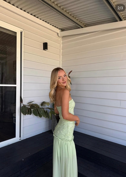 Jefre Sei Renata Dress in Mint