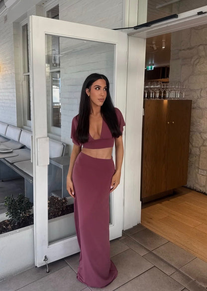 La Marie Nolan Set in Mauve