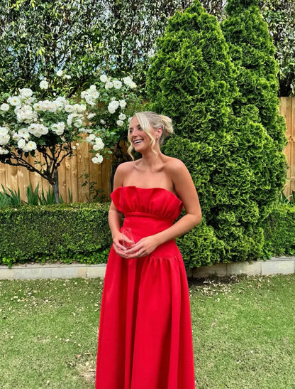 Elliat Laurel Dress in Red