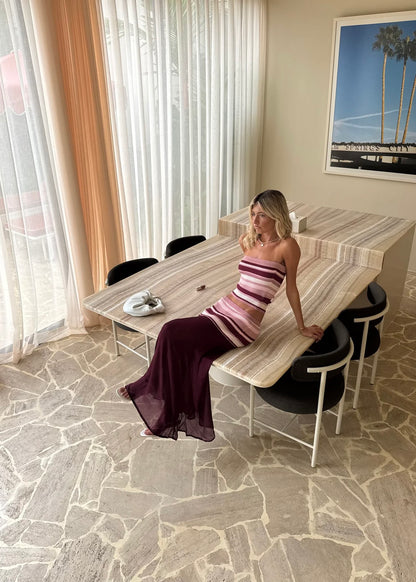Desero Jacare Sardinia Set in Rose