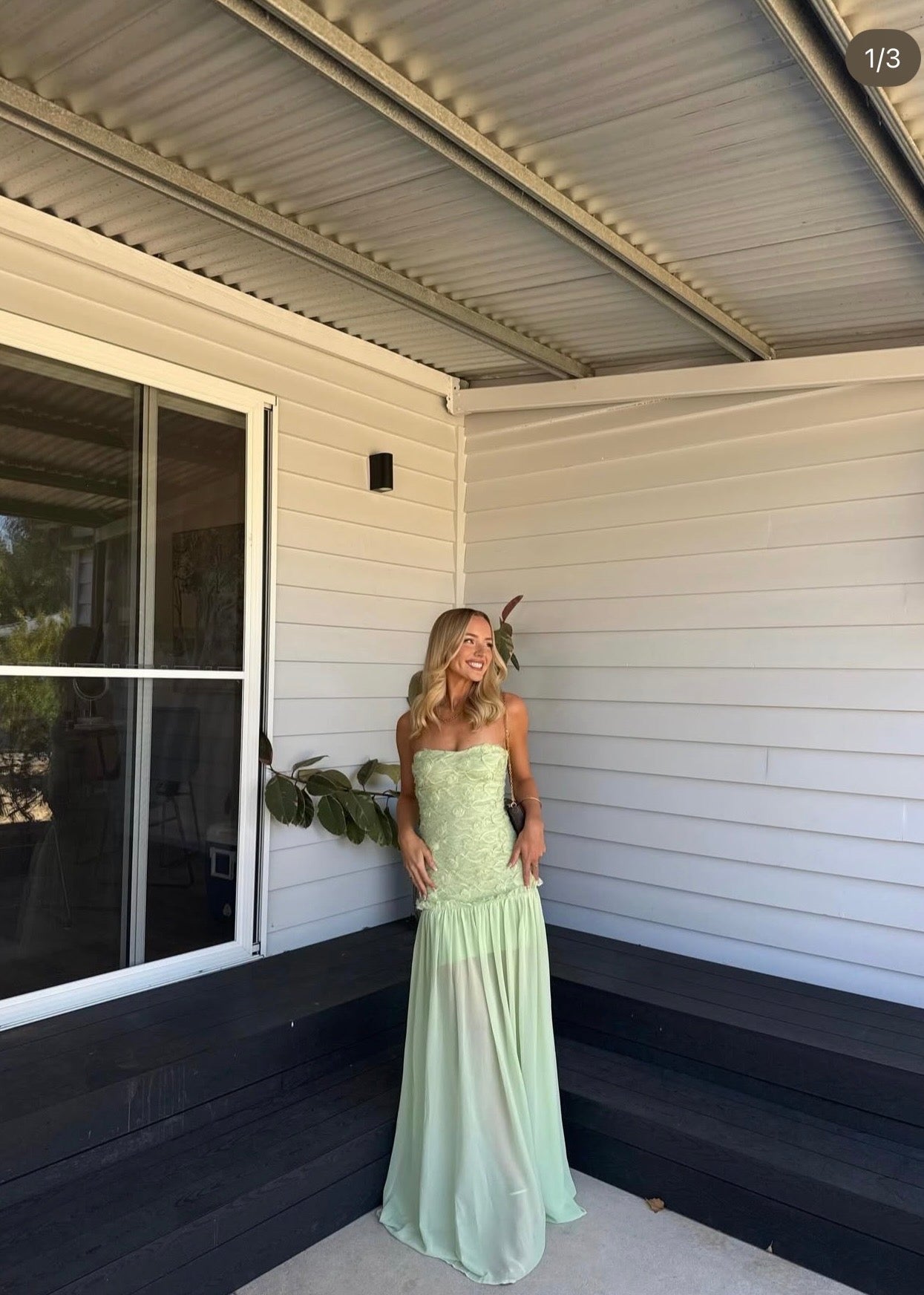 Jefre Sei Renata Dress in Mint
