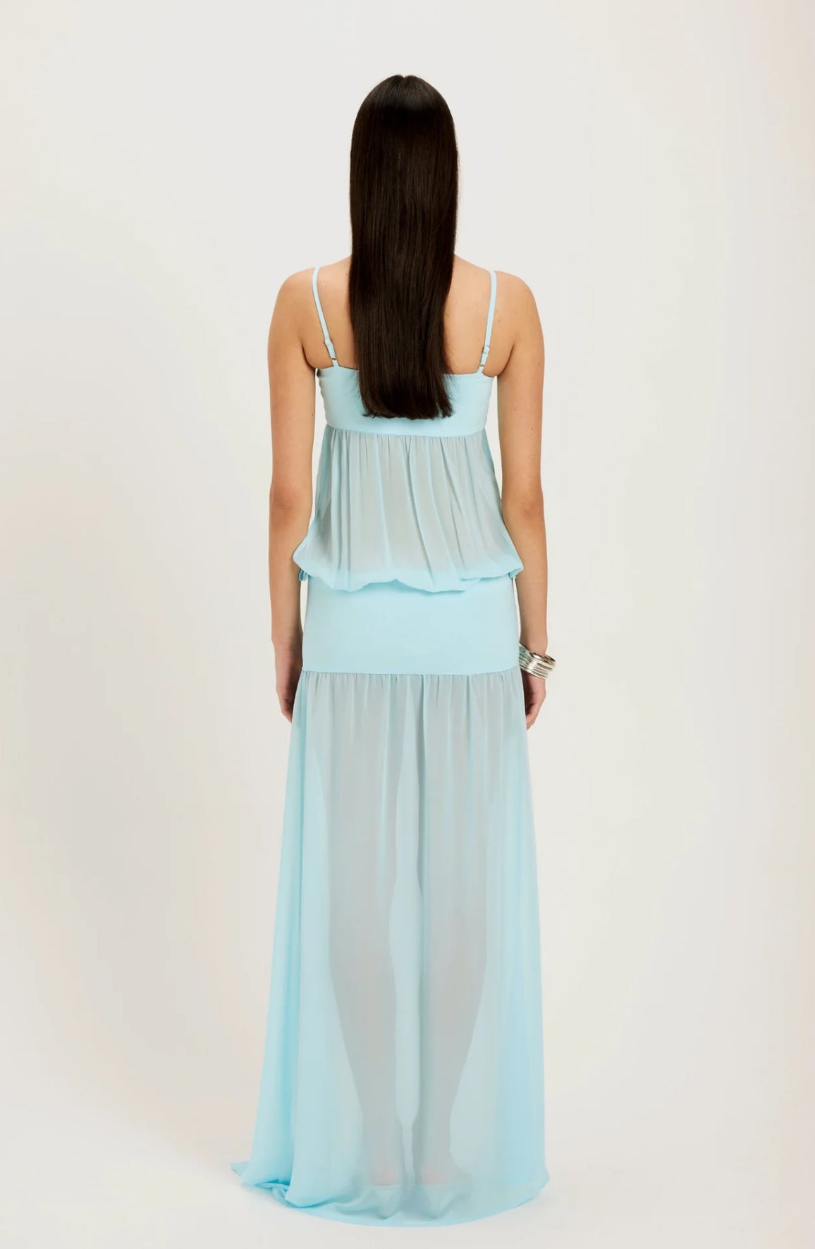 Ance Gria Romeo Gown in Aqua