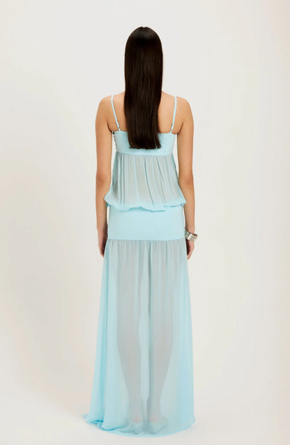 Ance Gria Romeo Gown in Aqua