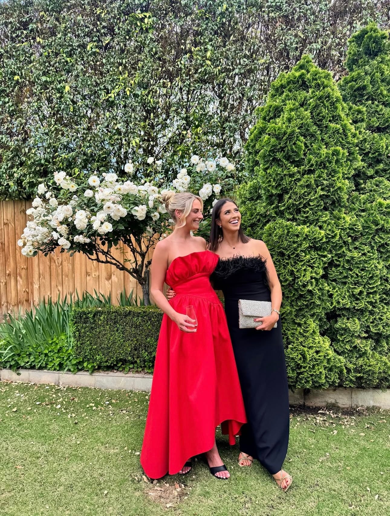 Elliat Laurel Dress in Red