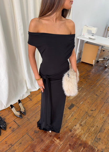 La Marie Nadia Dress in Black
