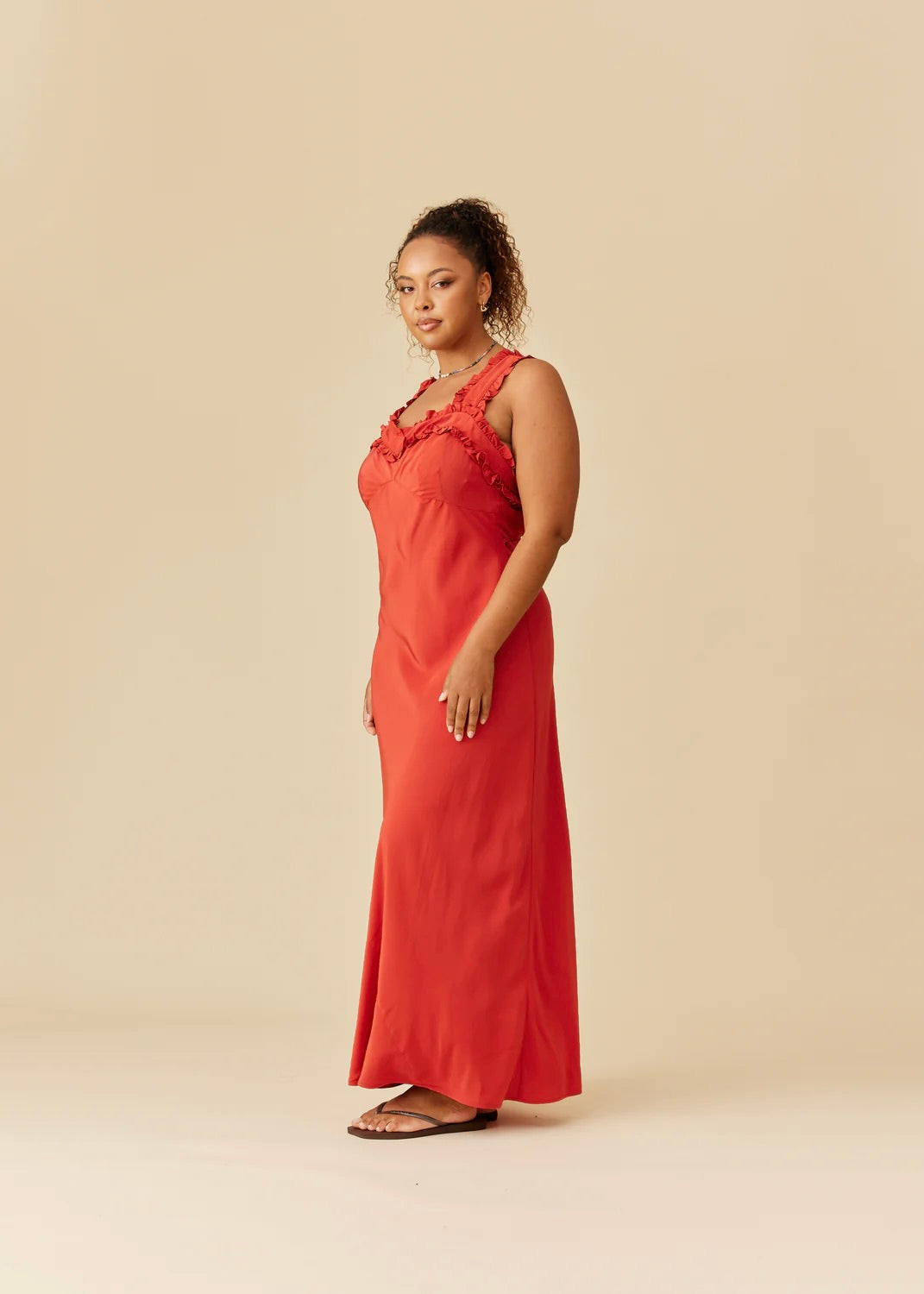 Ruby Passionfruit Firewhirl Dress