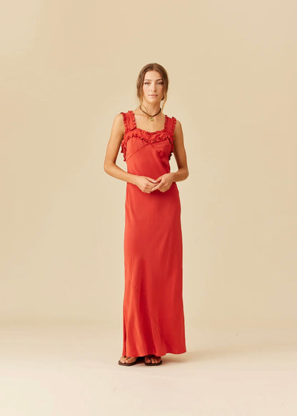 Ruby Passionfruit Firewhirl Dress