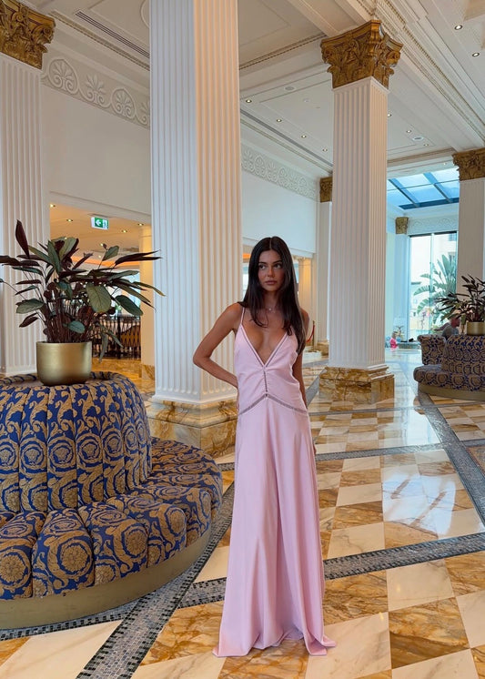 Sasha Therese Posey Maxi in Pink