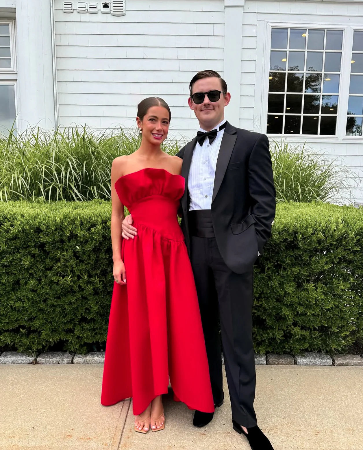 Elliat Laurel Dress in Red