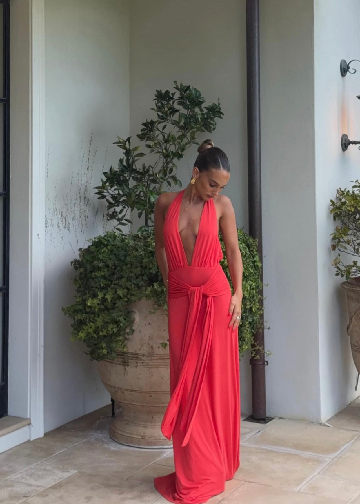 Kookai Jasmine Maxi in Grenadine