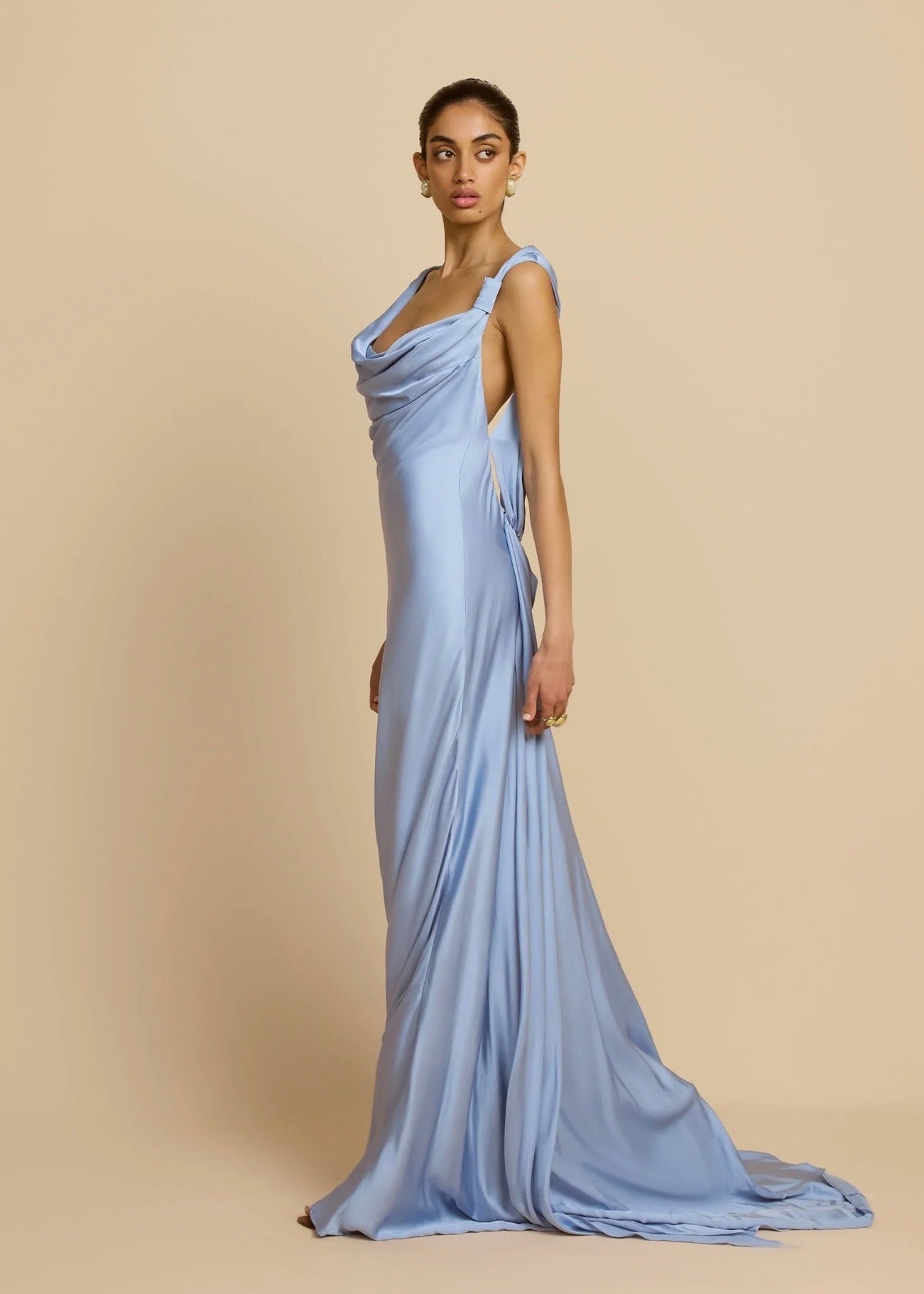 Arcina Ori Darcy Dress in Sky Blue