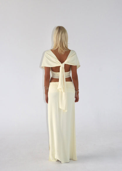 Solamusa Isla Set in Butter Yellow