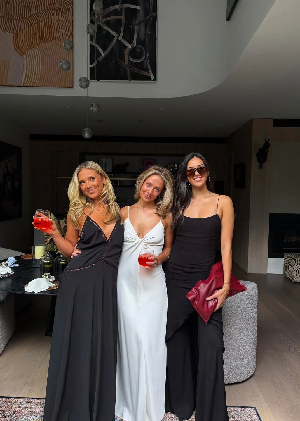 Sasha Therese Posey Maxi in Black