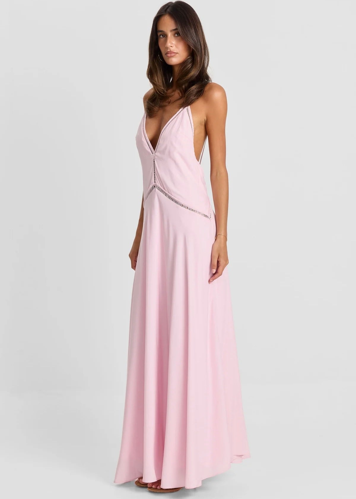Sasha Therese Posey Maxi in Pink