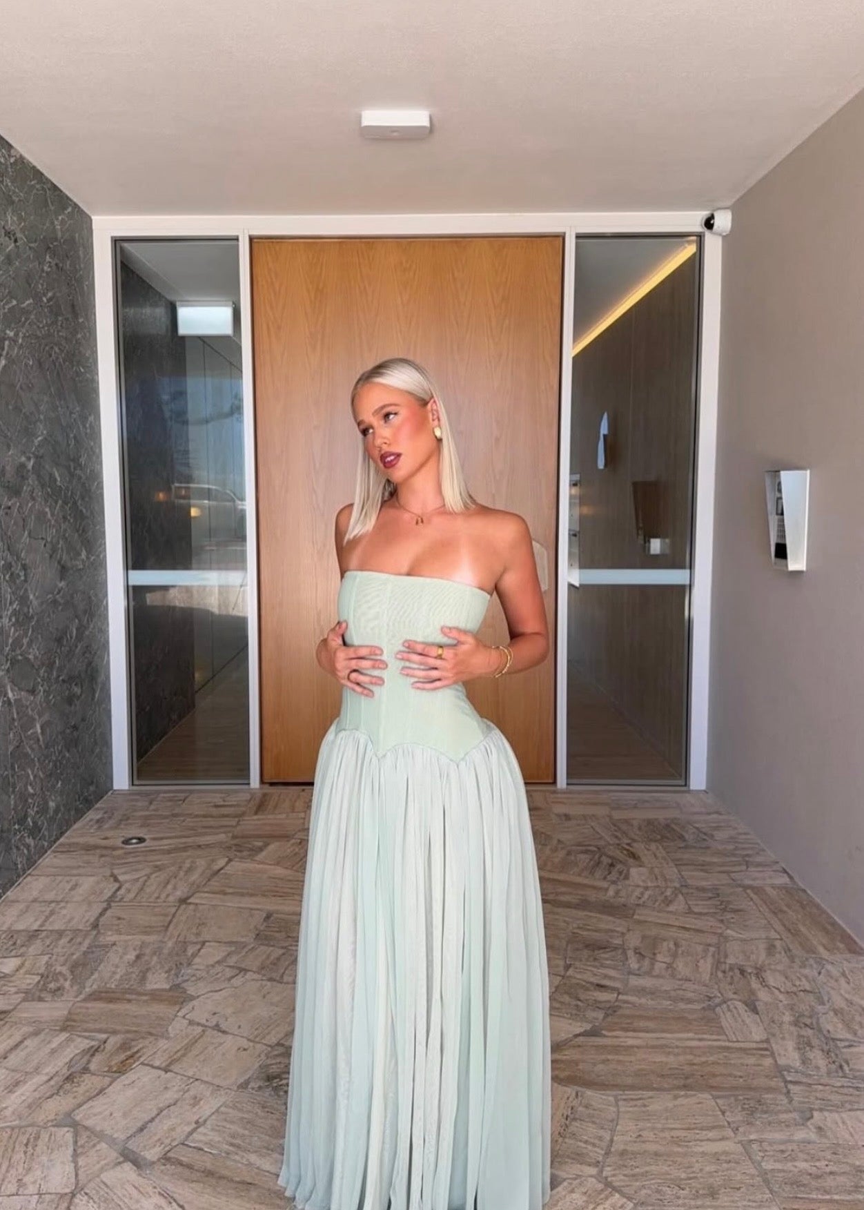 WF Magic Muse Maxi Dress in Mint