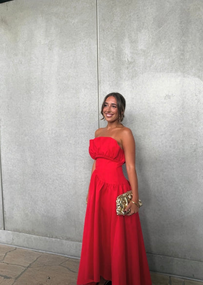 Elliatt Laurel Dress in Red