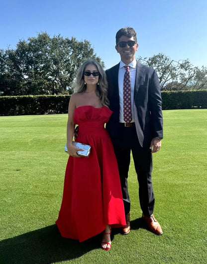 Elliat Laurel Dress in Red