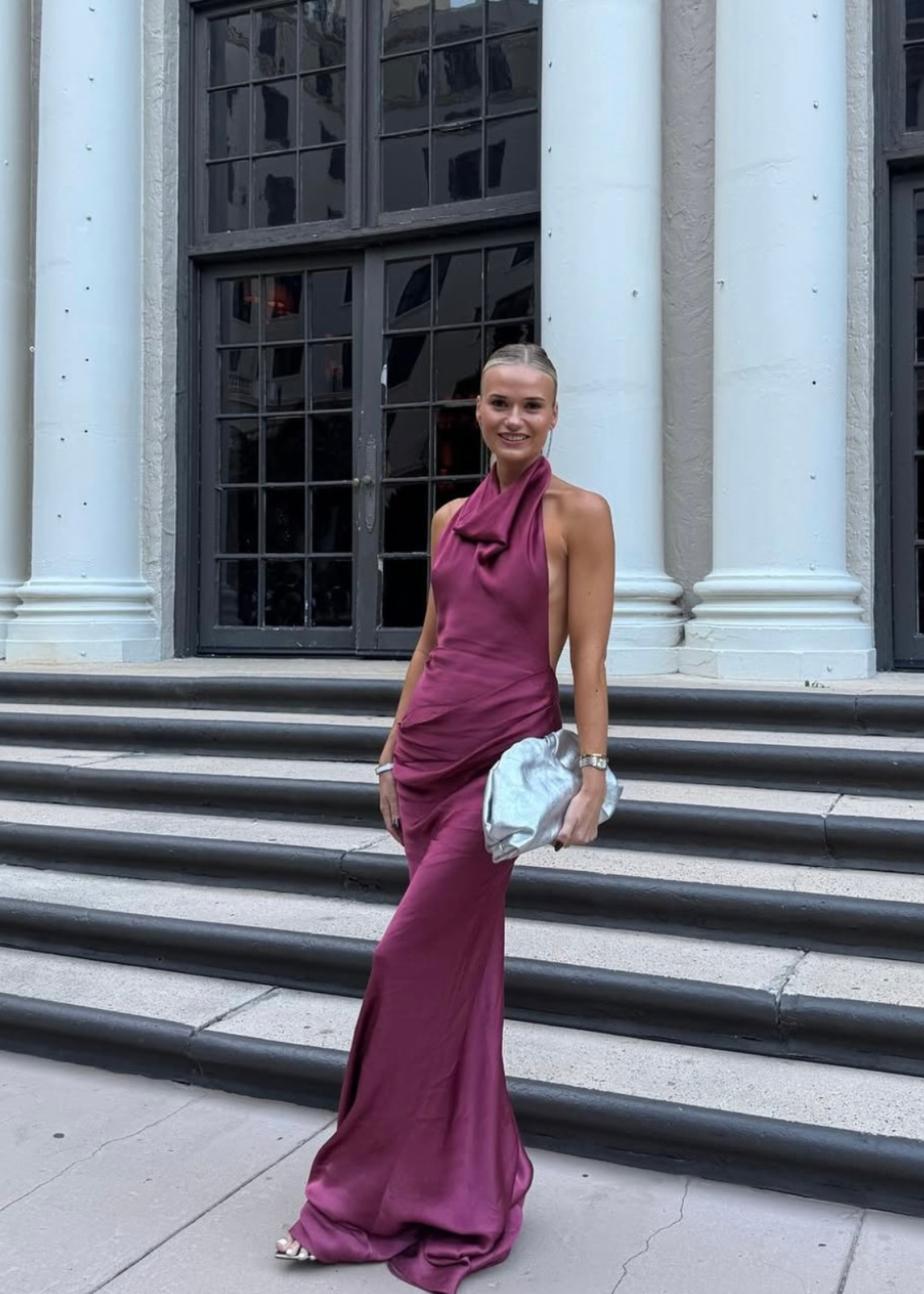 Arcina Ori Gaia Dress in Plum