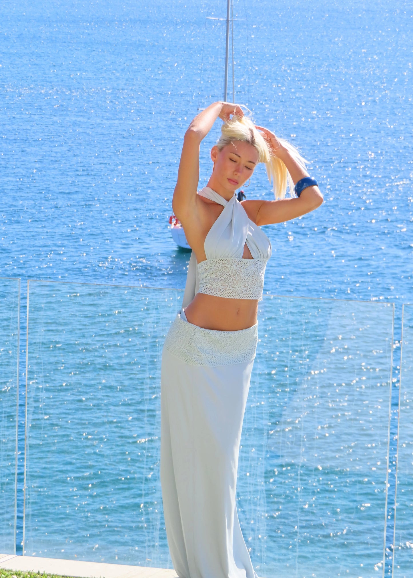 Solamusa Isla Set in Blue