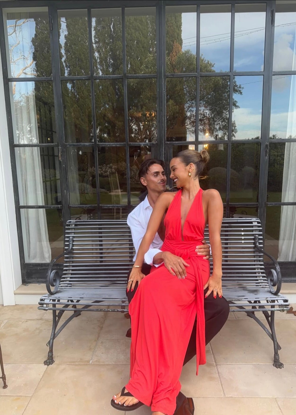 Kookai Jasmine Maxi in Grenadine