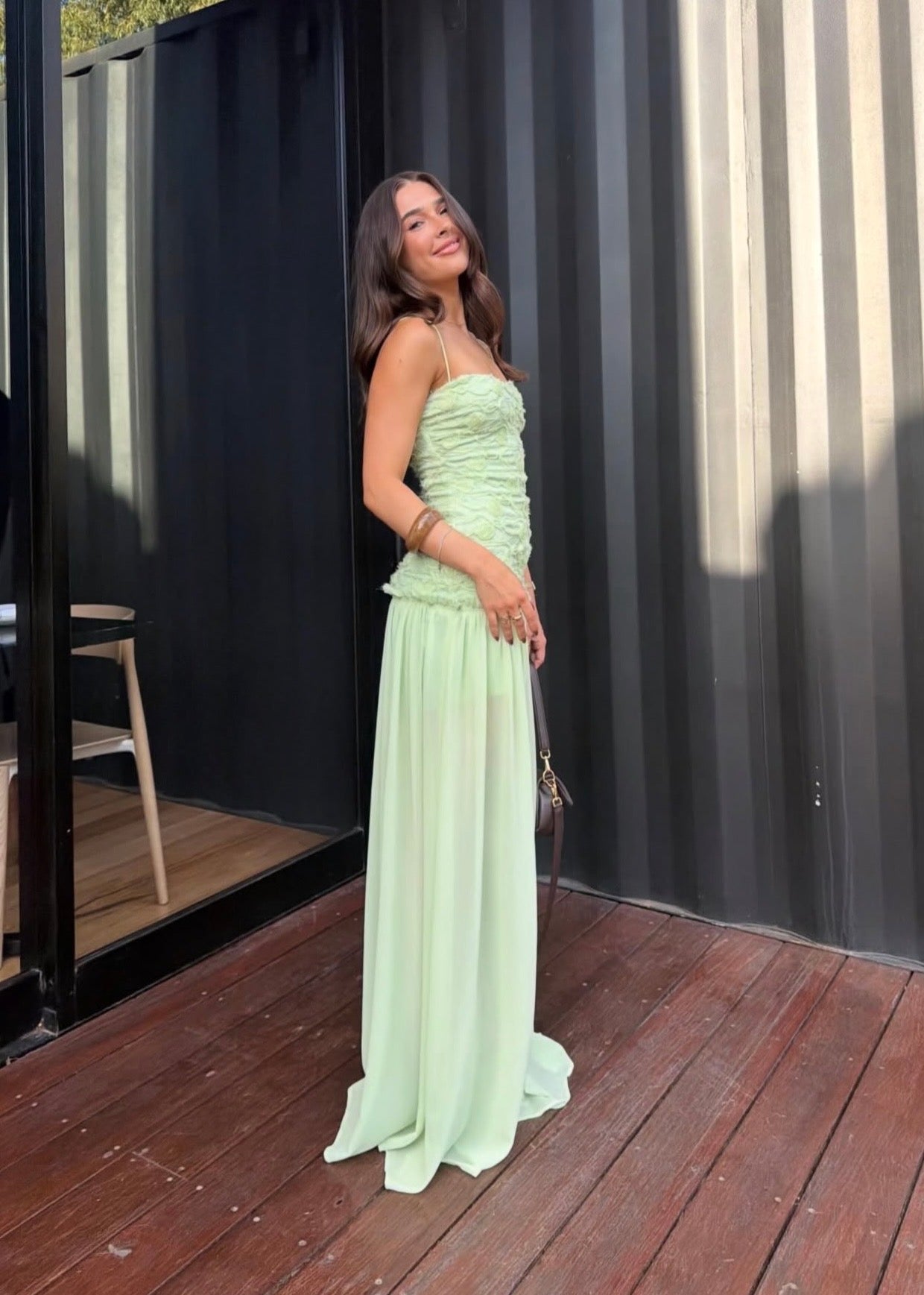 Jefre Sei Renata Dress in Mint