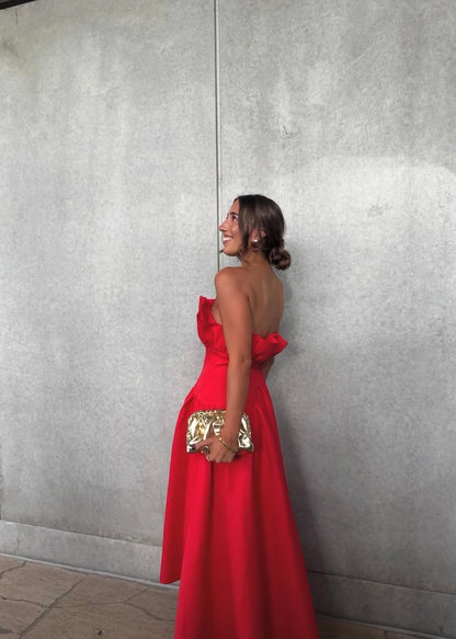 Elliatt Laurel Dress in Red