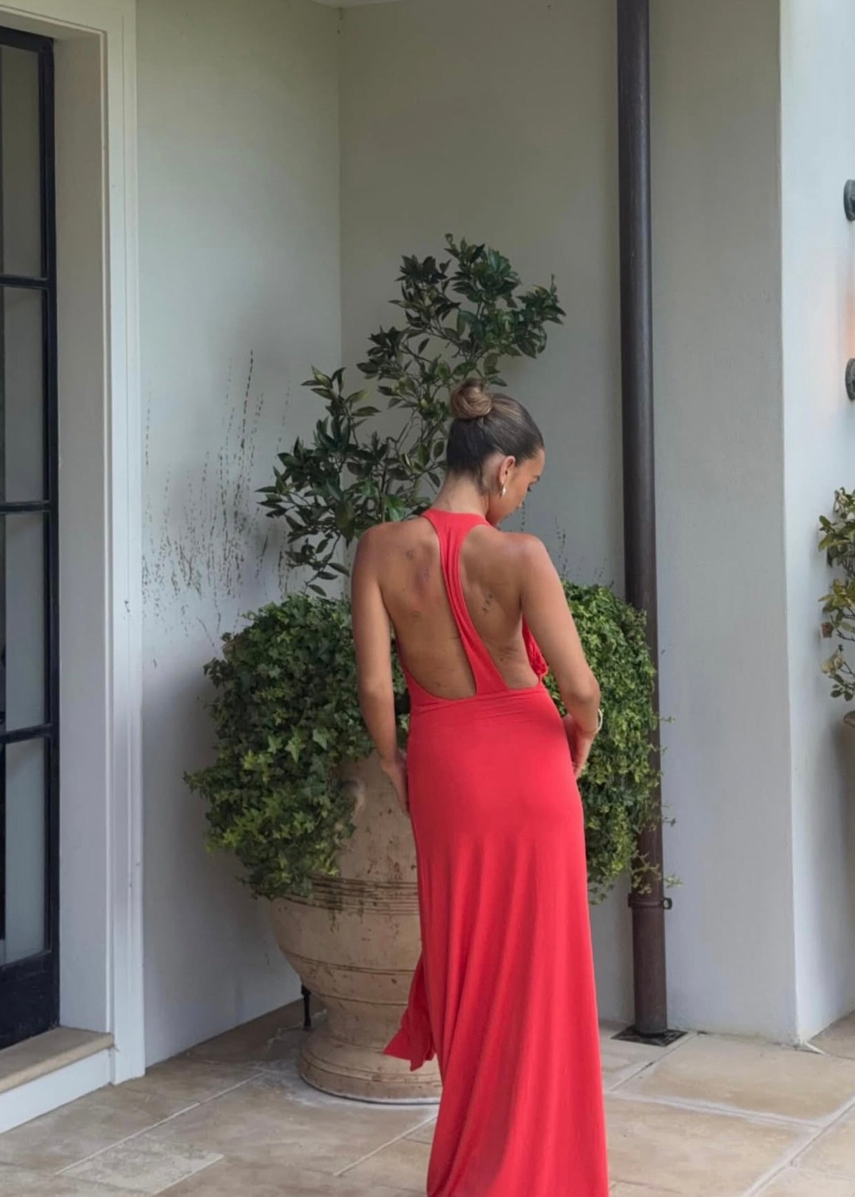 Kookai Jasmine Maxi in Grenadine