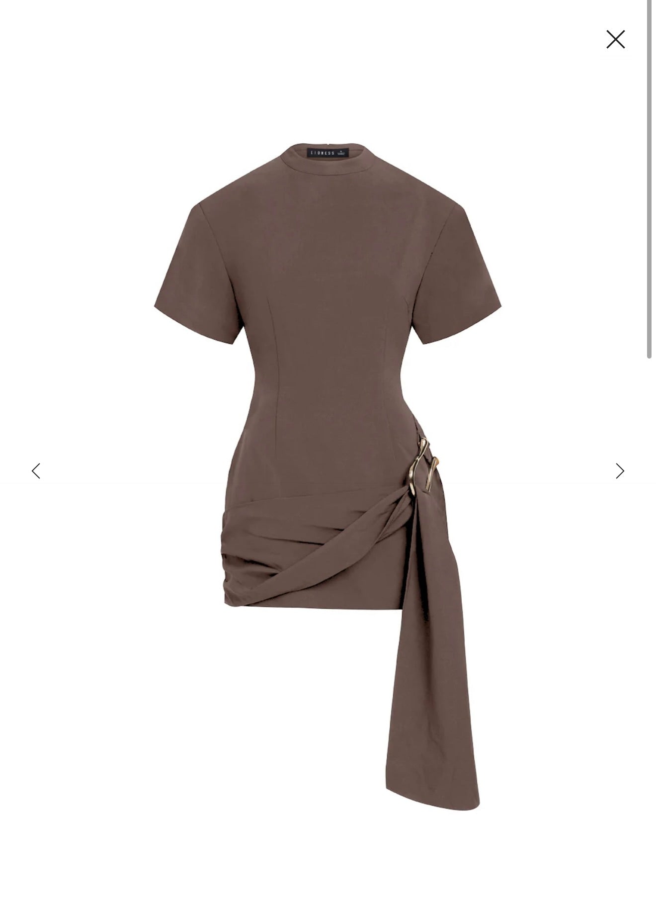 Martini Mini in Brown Chocolate