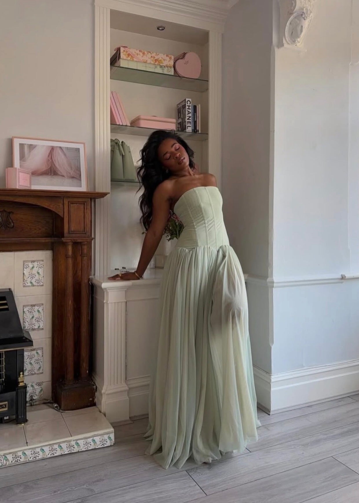 WF Magic Muse Maxi Dress in Mint