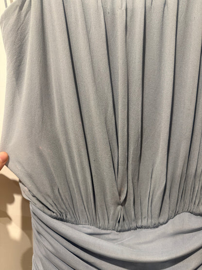 Bec & Bridge Camille Blouson Dress in Blue