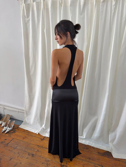 La Marie Serena Dress in Black