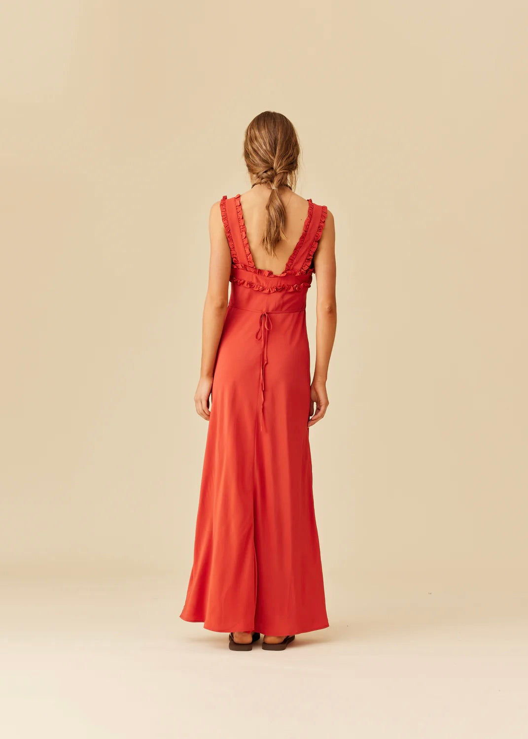 Ruby Passionfruit Firewhirl Dress