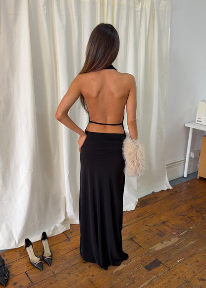 La Marie Nadia Dress in Black