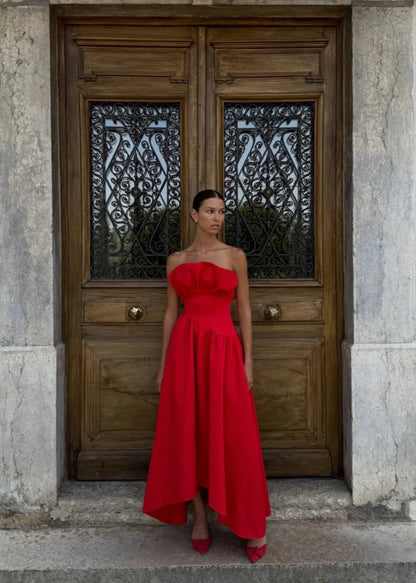 Elliat Laurel Dress in Red