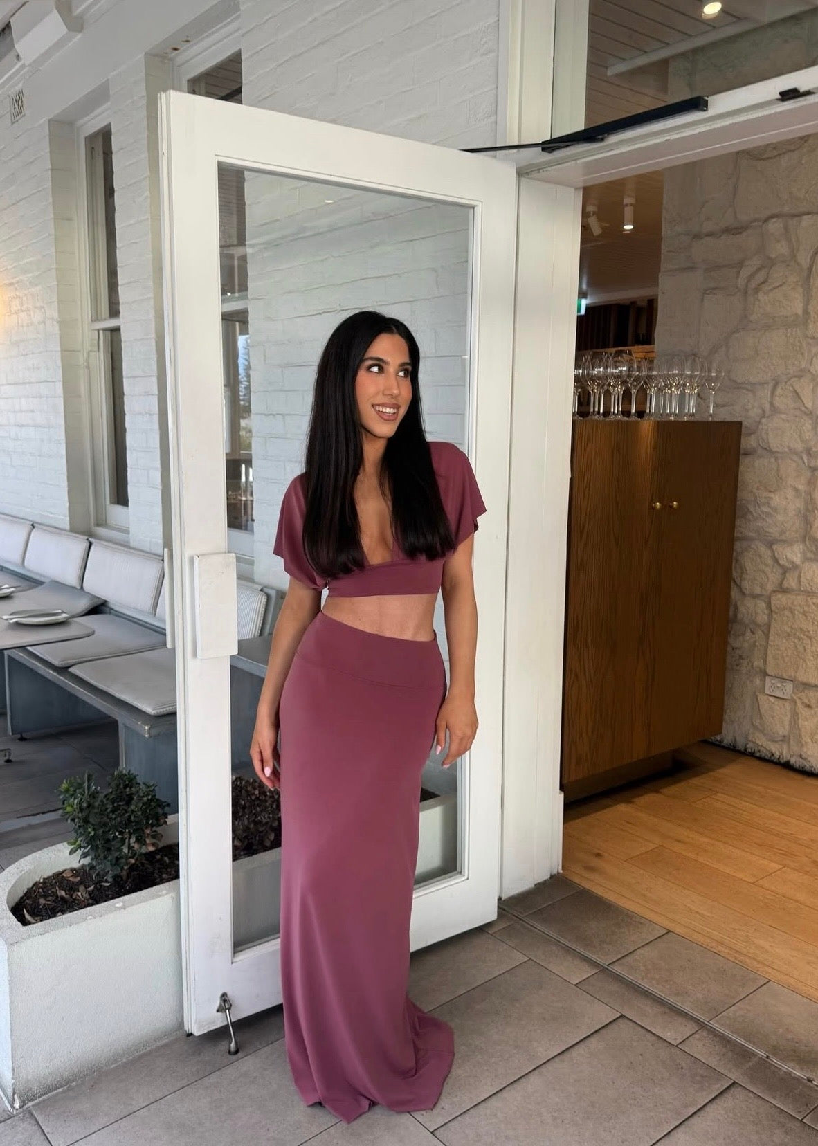 La Marie Nolan Set in Mauve