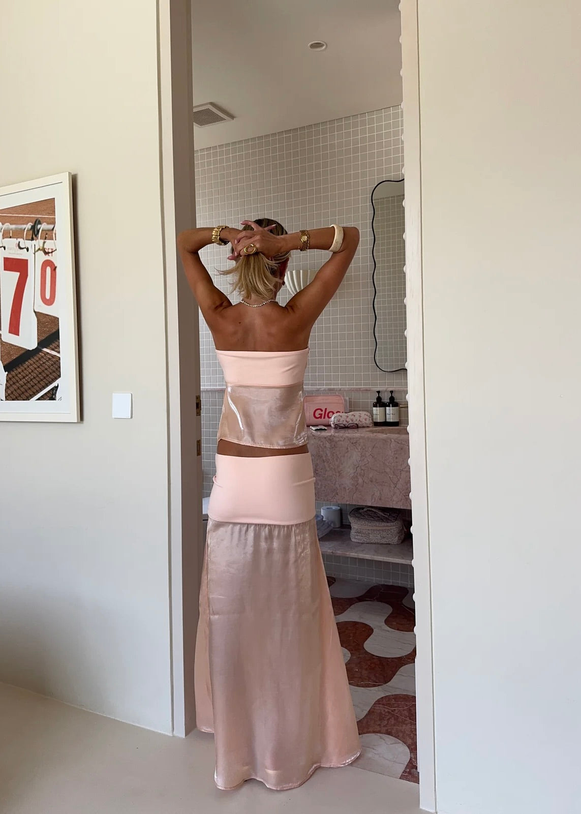 Desero Jacare Mallorca Set in Orange