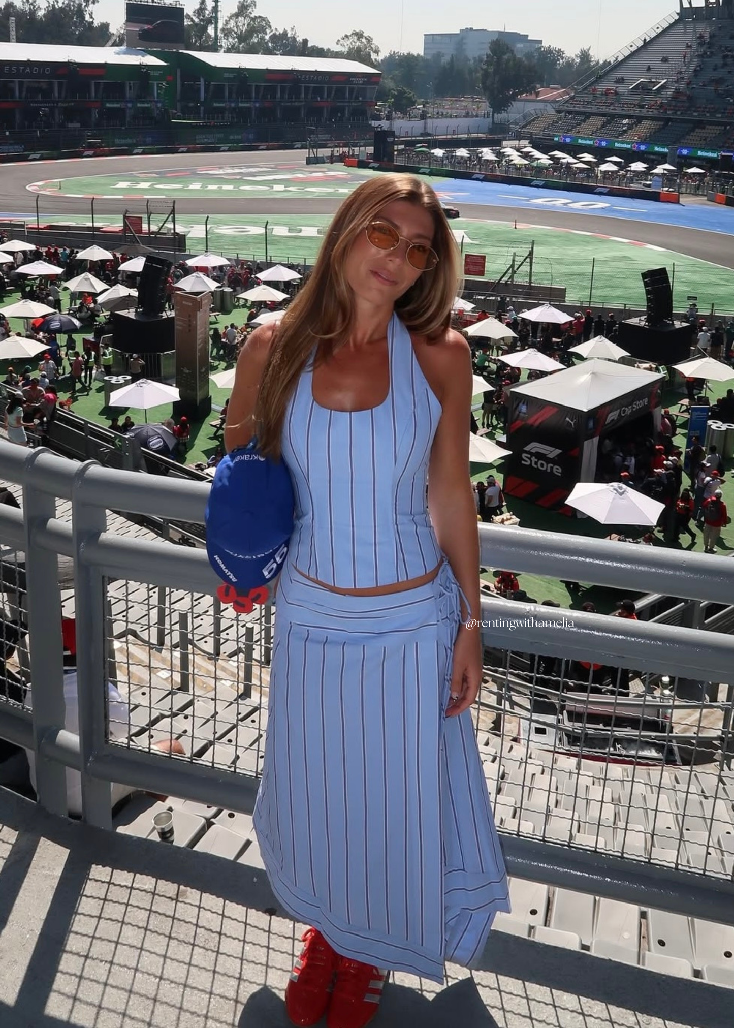 I Am Delilah Sabrina Set in Bluebell