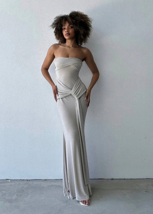 Studio Lexi Champagne Dress