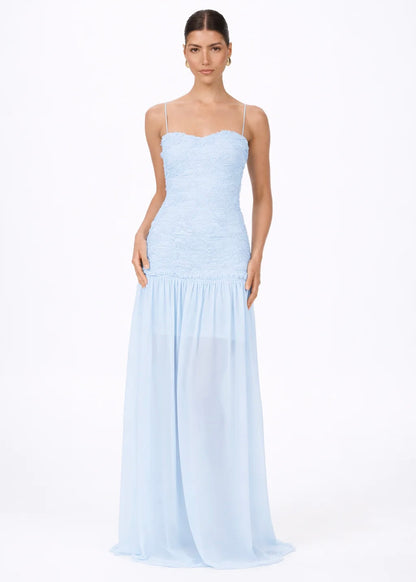 Jefre Sei Renata Dress in Bleu