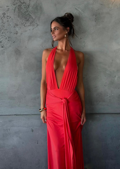 Kookai Jasmine Maxi in Grenadine