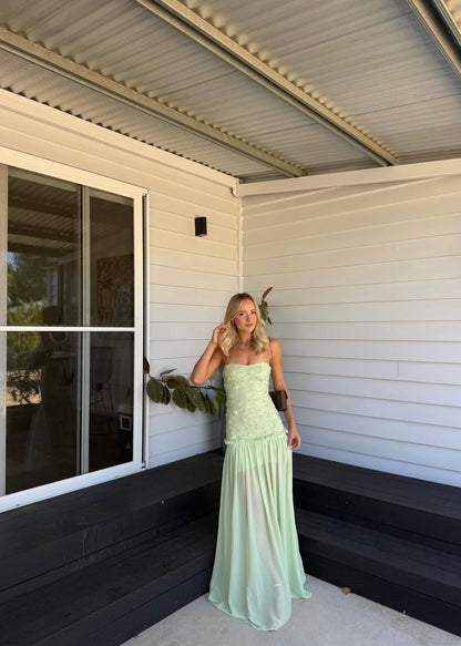 Jefre Sei Renata Dress in Mint