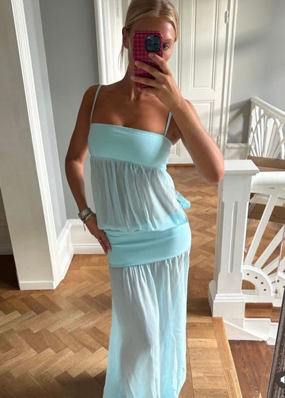 Ance Gria Romeo Gown in Aqua