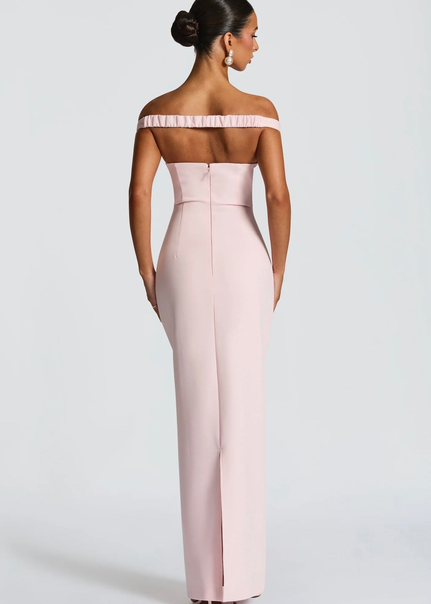 Babyboo Abigail Maxi Dress in Bluch Pink