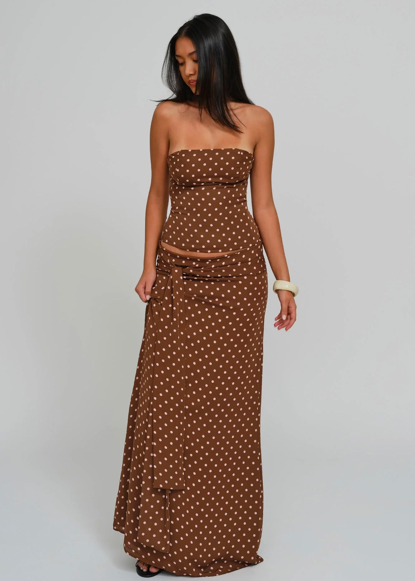 Dear Frankie The Label Charlotte Set in Cocoa
