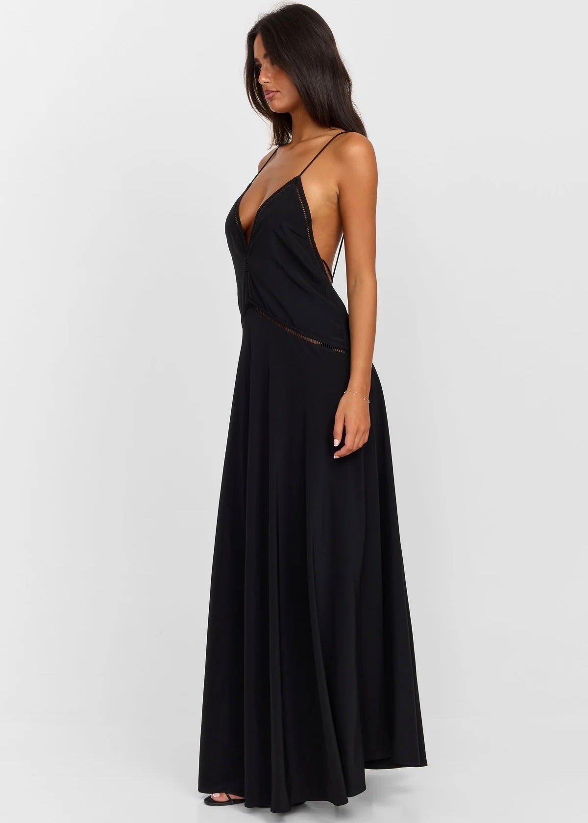 Sasha Therese Posey Maxi in Black